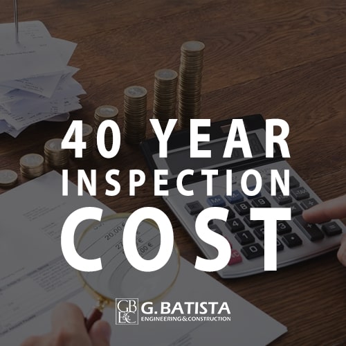 HOW MUCH DOES A 40 YEAR RECERTIFICATION COST?