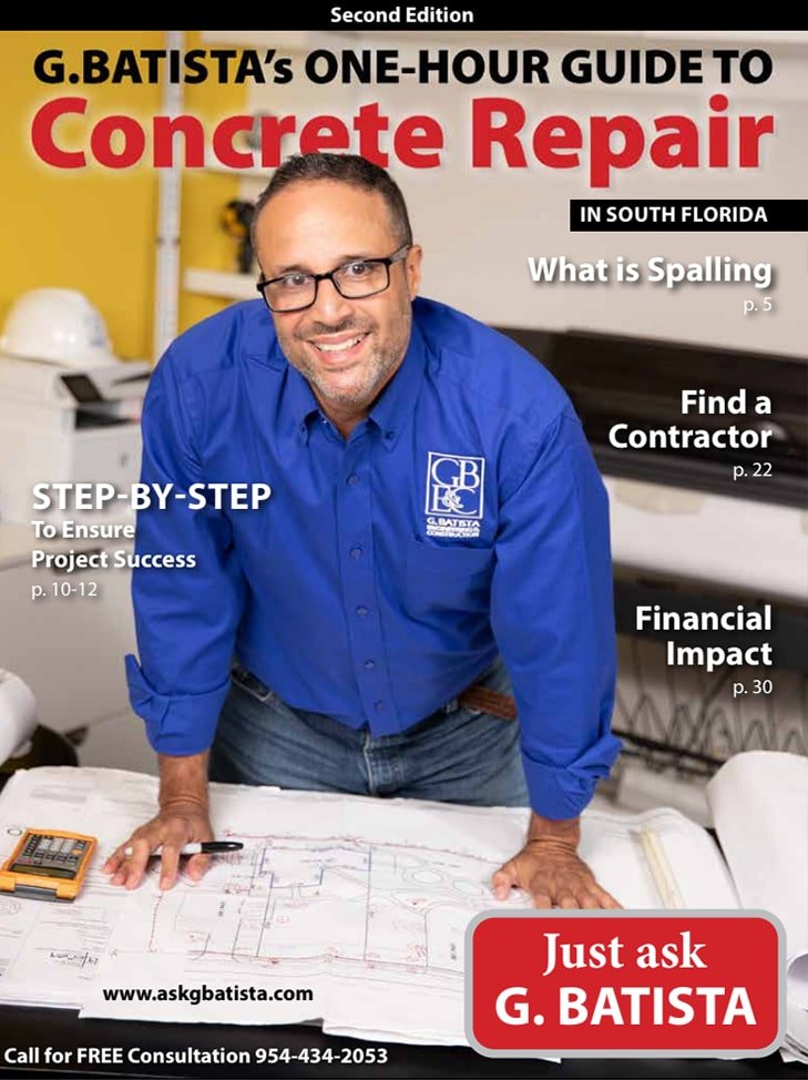 greg batista concrete repair book