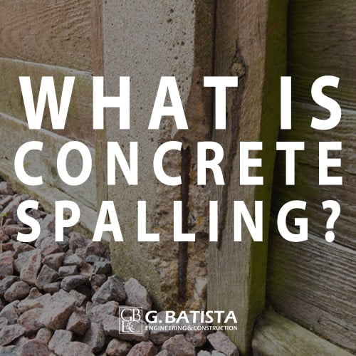what is concrete spalling