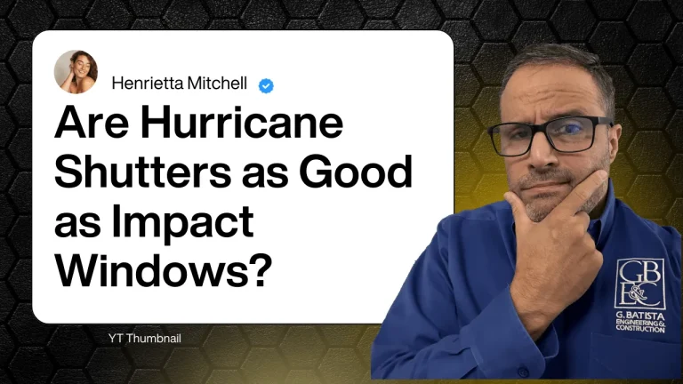 Are Hurricane Shutters as Good as Impact Windows? (Video)