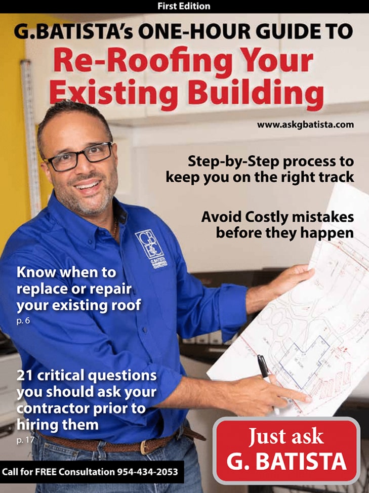 Greg Batista’s One-Hour Guide to Re-Roofing Your Existing Building