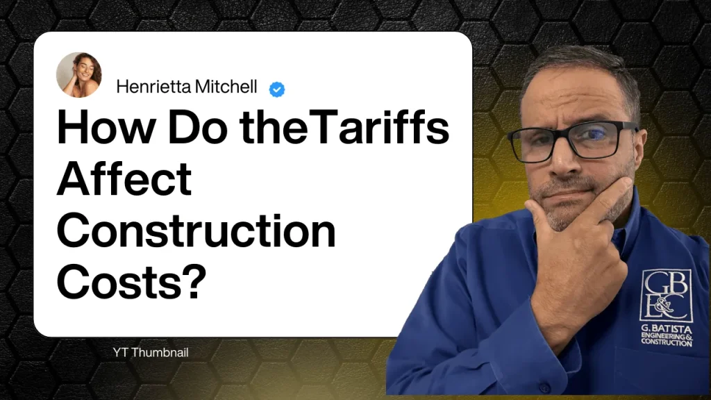 How Do the Tariffs Affect Construction Costs? (Video)