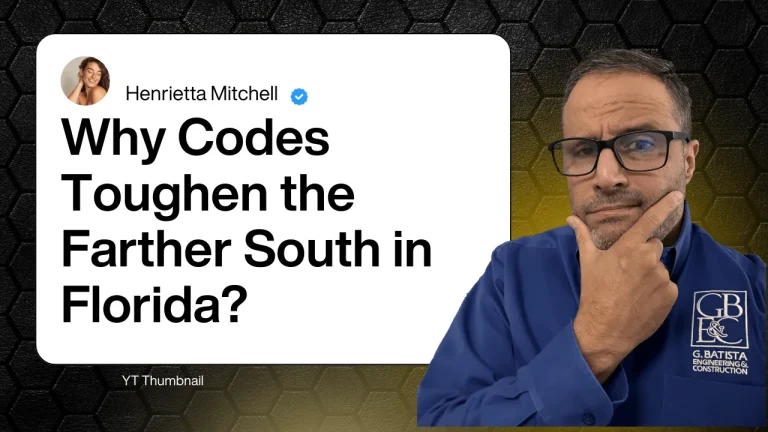 Why Codes Toughen the Farther South in Florida? (Video)