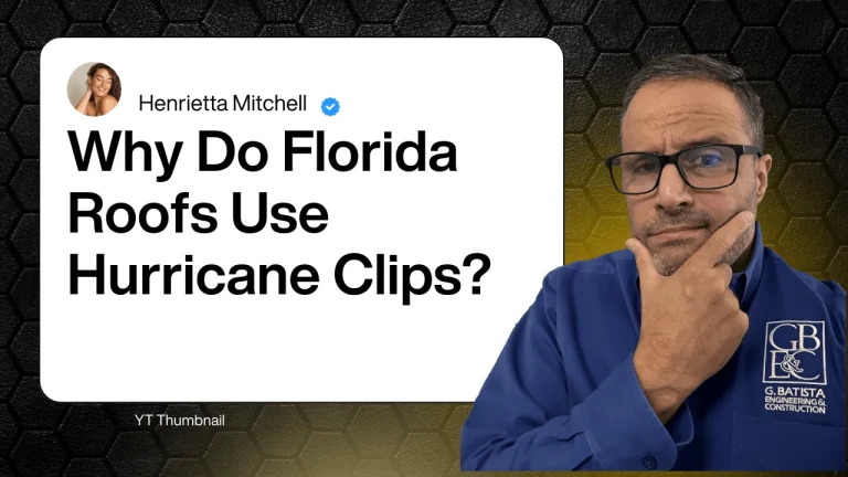 Why Do Florida Roofs Use Hurricane Clips? (Video)